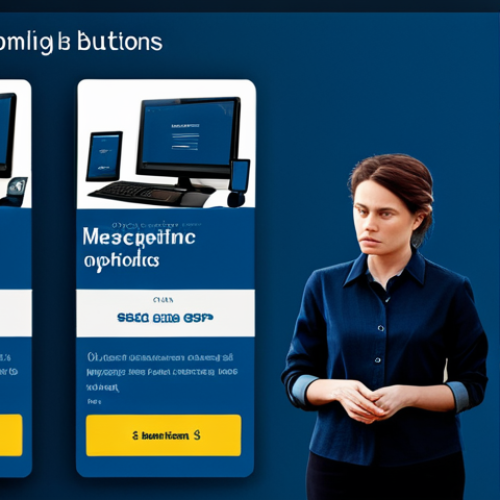 Home 4 **
"A concerned consumer looking at a website riddled with misleading buttons and confusing options. The layout feels overwhelming and manipulative. Include warning signs and subtle visual cues that suggest deception. Dark blues and greys should dominate the color palette. Fully clothed, appropriate content, safe for work, professional, digital illustration, realistic, perfect anatomy, natural proportions."
**