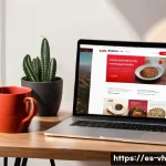 Home 18 다크패턴의 정의 및 비판 - A modern digital user interface scene showing a frustrated adult Spanish-speaking user navigating a ...